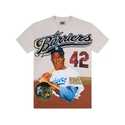 Barriers - Jackie Robinson Tee - Brown
