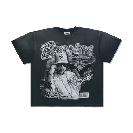 Barriers - Pimp C Tee - Vintage Black