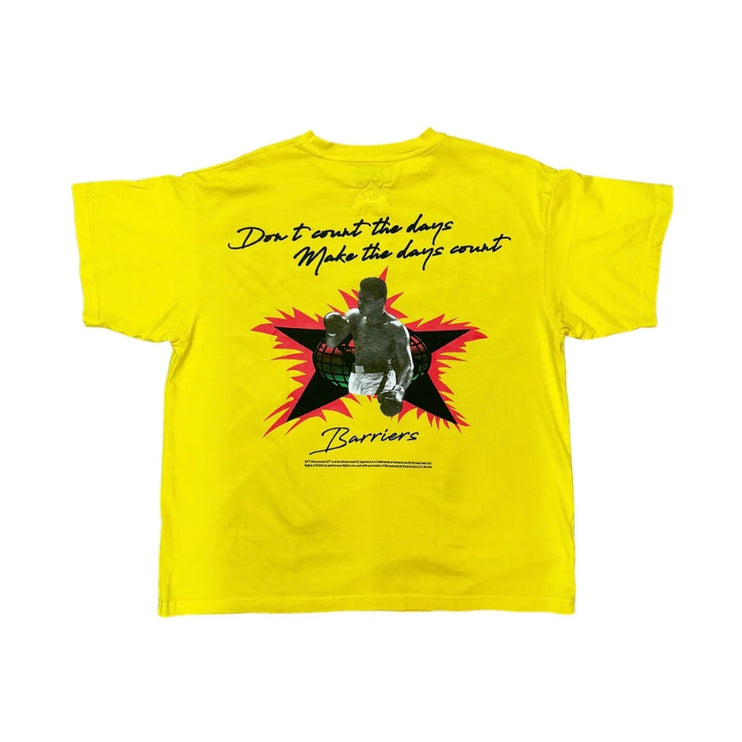 Barriers - Ali Tee - Yellow