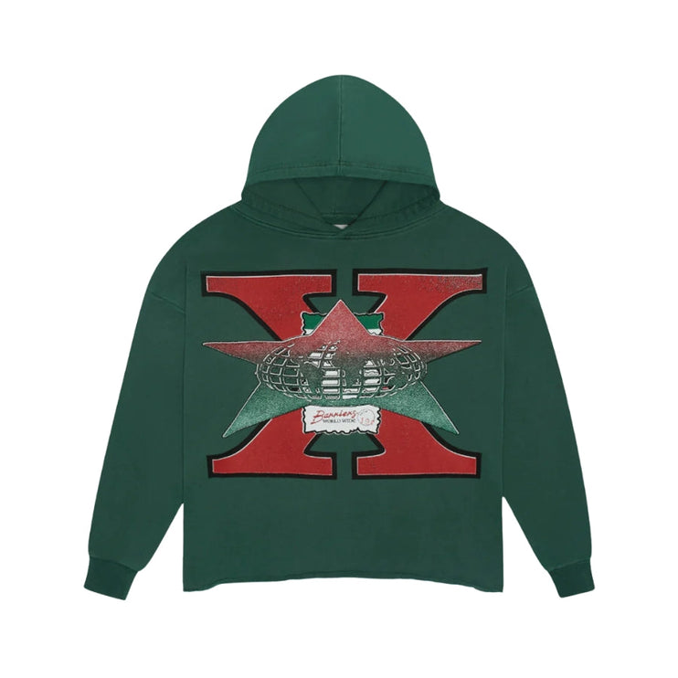 Barriers -X Essential Hoodie - Green
