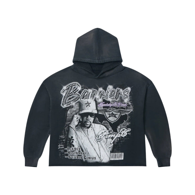 Barriers - Pimp C Hoodie - Vintage Black
