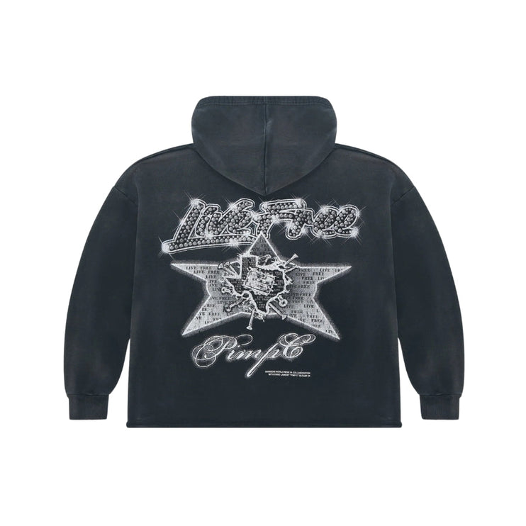 Barriers - Pimp C Hoodie - Vintage Black