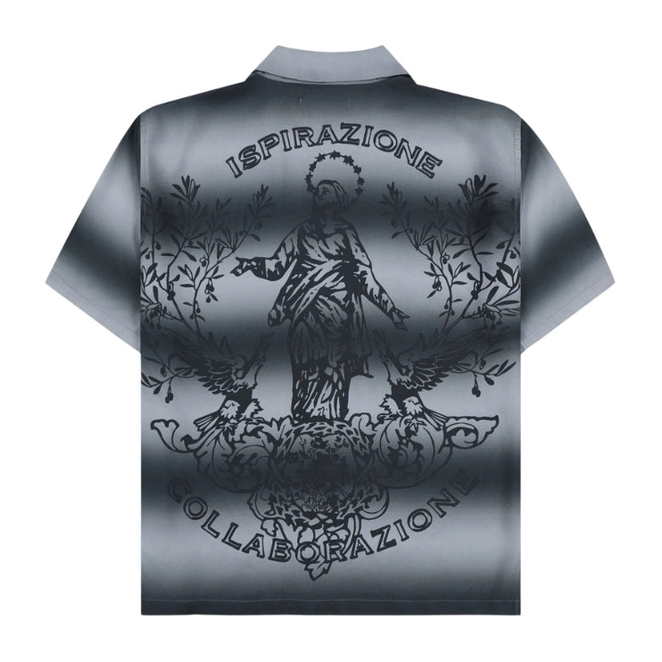 Pleasures Giovanni Button Up Silver