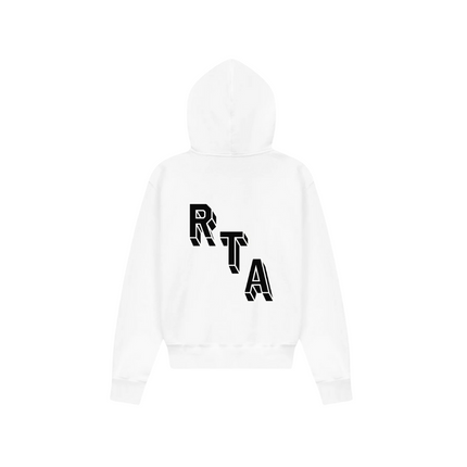 RTA - Dion Collegiate Broken Dreams Hoodie - White
