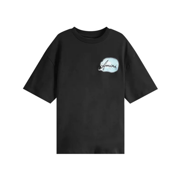 Amiri Airbrush Oversized Tee 'Black'