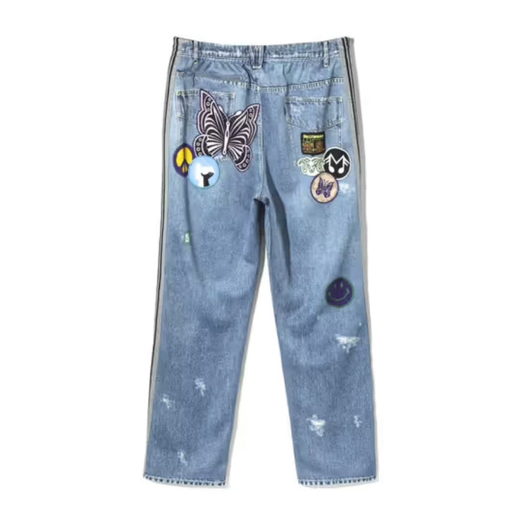Midnight X Needles Track Pant - Blue