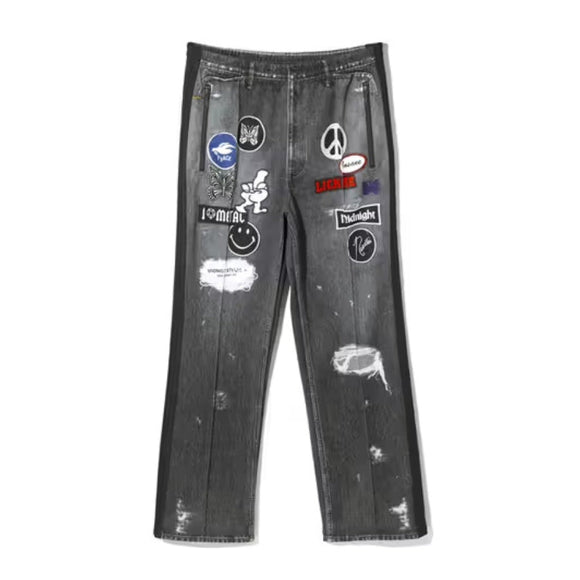 Midnight X Needles Track Pant - Black