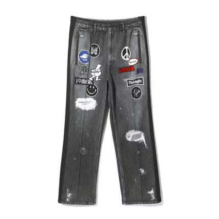 Midnight X Needles Track Pant - Black
