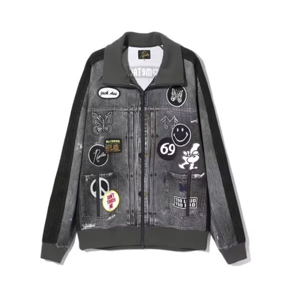 Midnight X Needles Track Jacket - Black