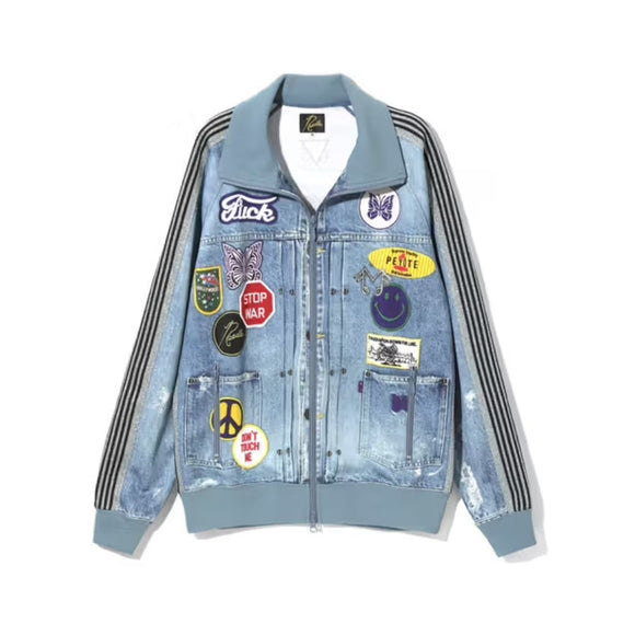Midnight X Needles Track Jacket - Blue
