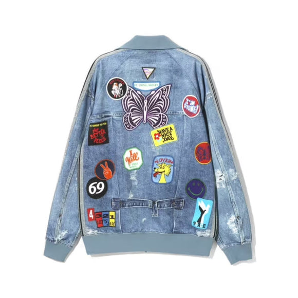 Midnight X Needles Track Jacket - Blue