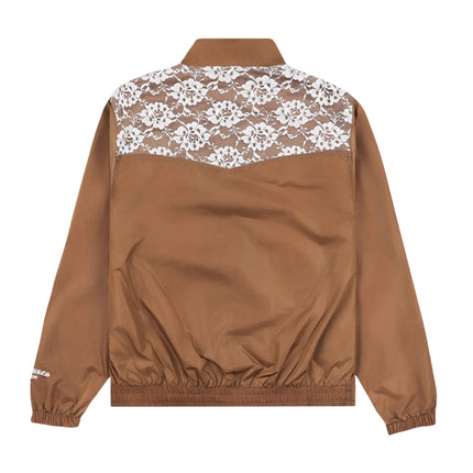 Pleasures Francesca Track Jacket Brown