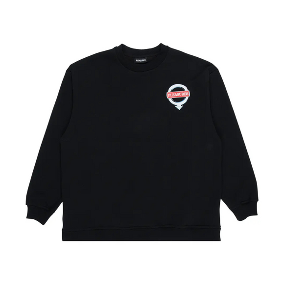 Pleasures Language Crewneck 'Black'