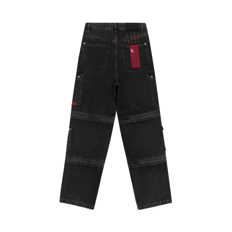 Ksubi x Trippie Redd Maxx Zip Off Cargo Midnight