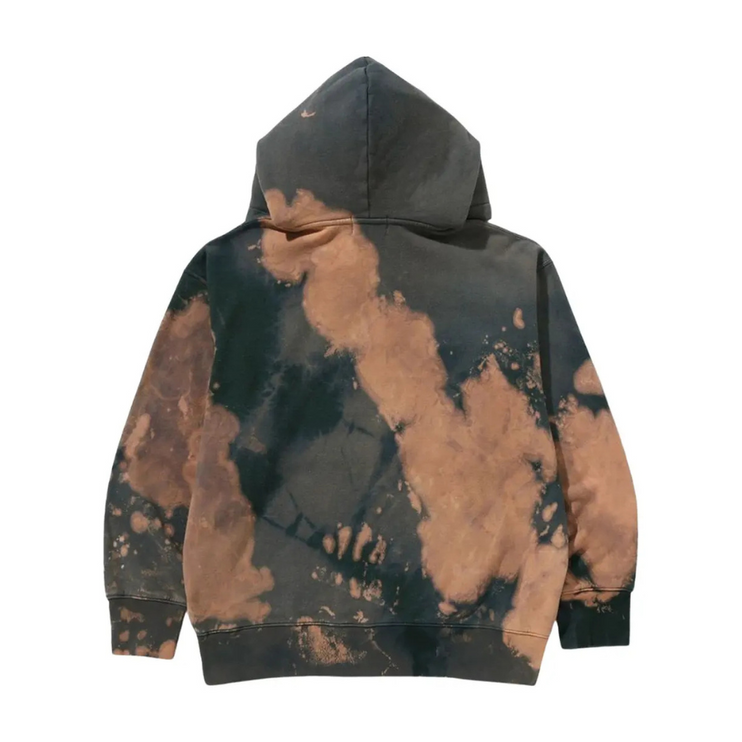 BAPE Tie Dye College Relaxed Fit Pullover Hoodie 'Beige'