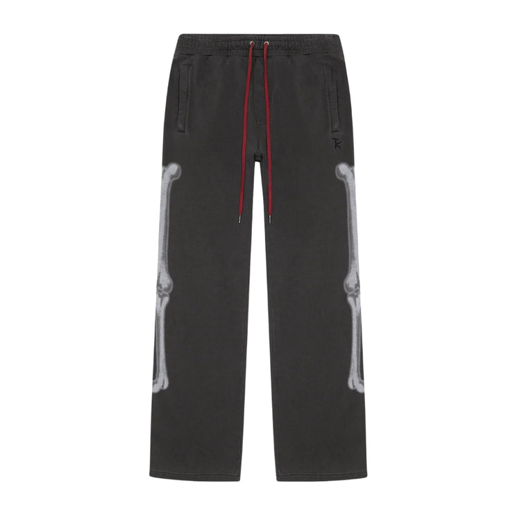 Ksubi x  Trippie Redd Skeleton Trak Faded Black Sweatpants