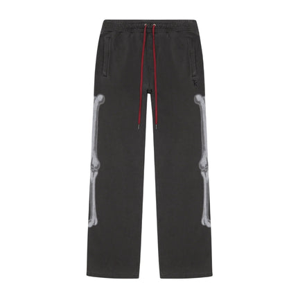 Ksubi x  Trippie Redd Skeleton Trak Faded Black Sweatpants