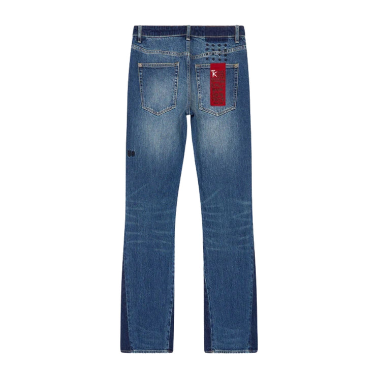 Ksubi  x Trippie Redd Bronko Trip Spliced Jeans