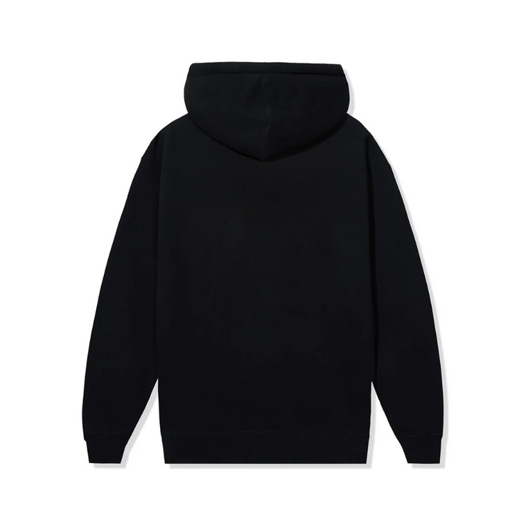 Anti Social Social Club Cut Off Logo Hoodie - Black