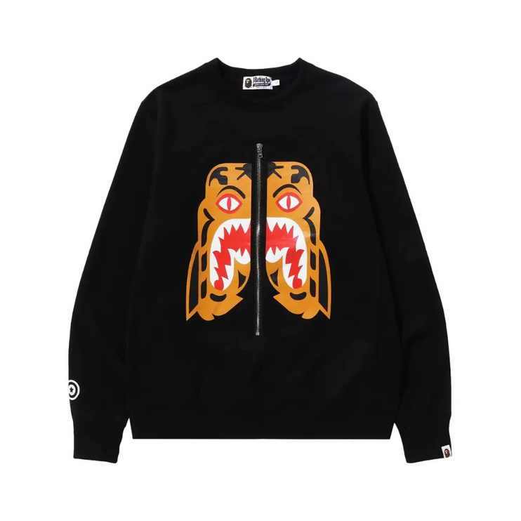 BAPE Tiger Crewneck 'Black'