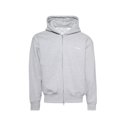 Rhude Classique Full-Zip Hoodie 'Heather Grey'