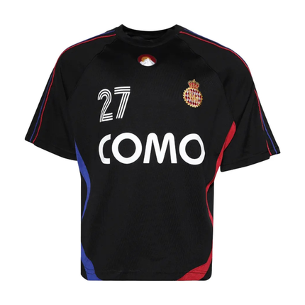 Rhude 27 Jersey Tee Black/Navy/Red