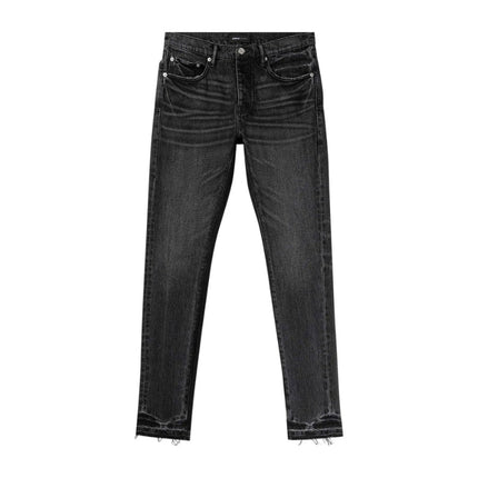 Purple Brand - Shadow Inseam Low Rise Slim Jeans 'Black'