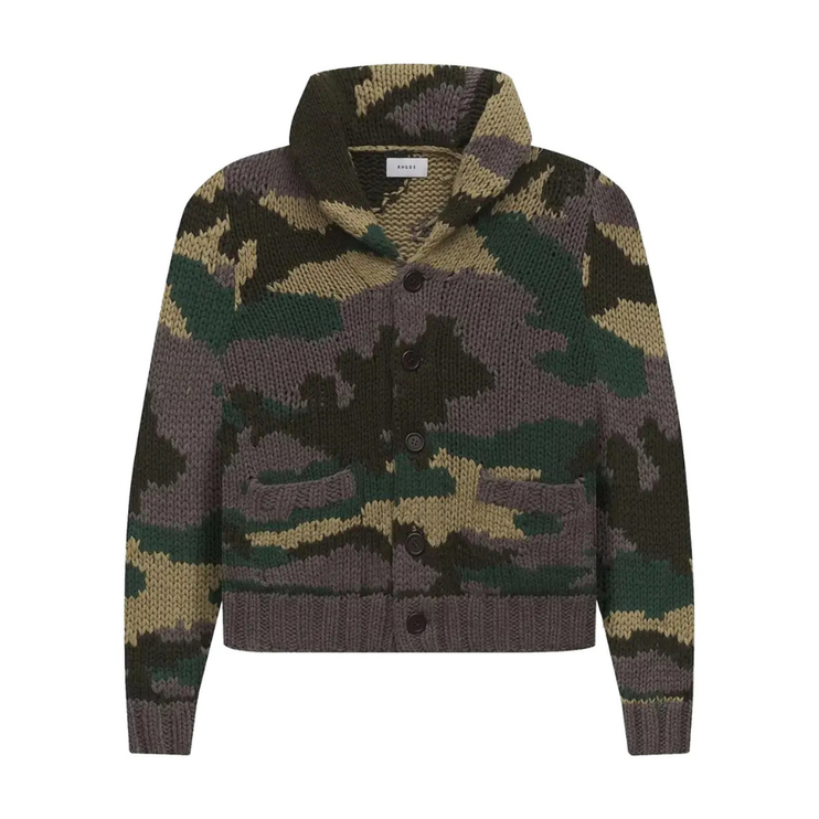 Rhude Camo Cardigan