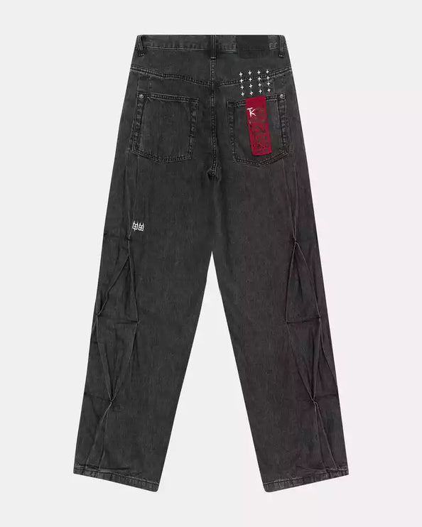 Ksubi x Trippie Redd Maxx Accordion Black