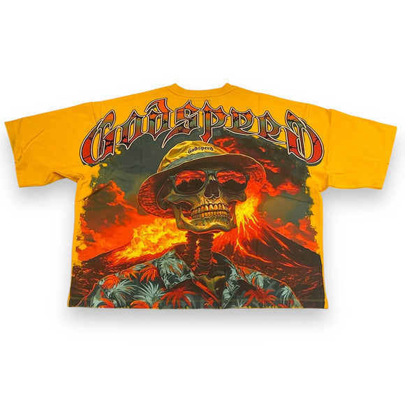 Godspeed - Natural Disaster T-Shirt (canary)