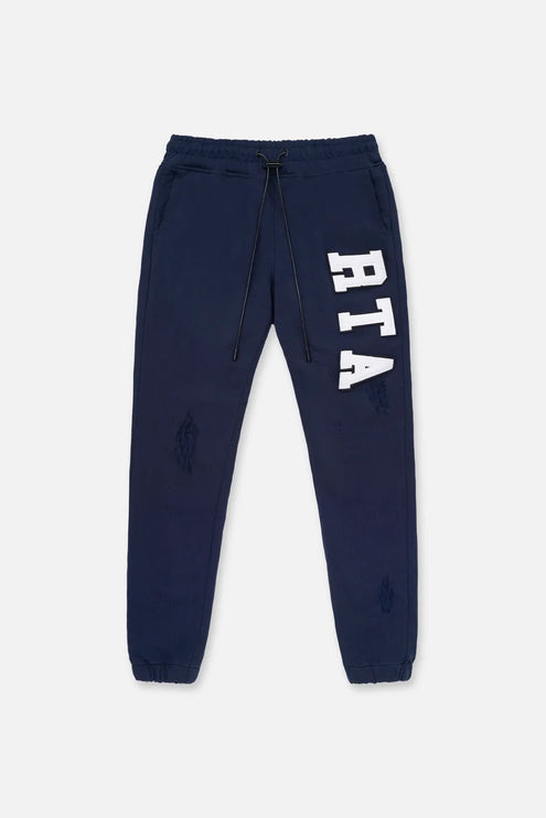 RTA - Owen Sweatpant | Navy Collegiate
