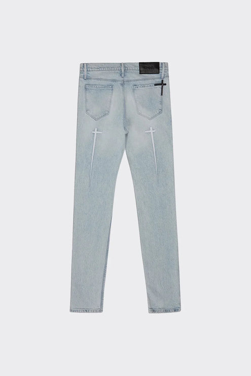 RTA - Bryant Skinny Jean Light Blue Sinners