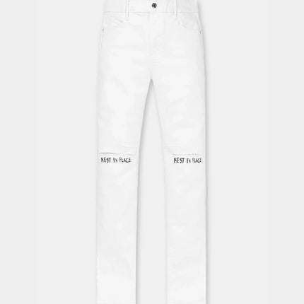 RTA - Bryant Skinny Jean | White Rest In Peace