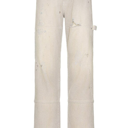 Rhude Reza Denim Double Knee Pant 'Elephant'