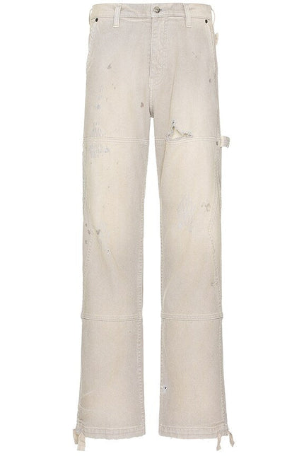 Rhude Reza Denim Double Knee Pant 'Elephant'