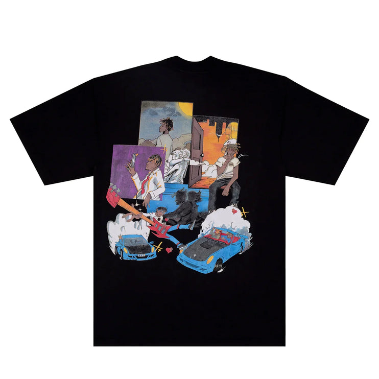 Revenge - Burnout Tee Black
