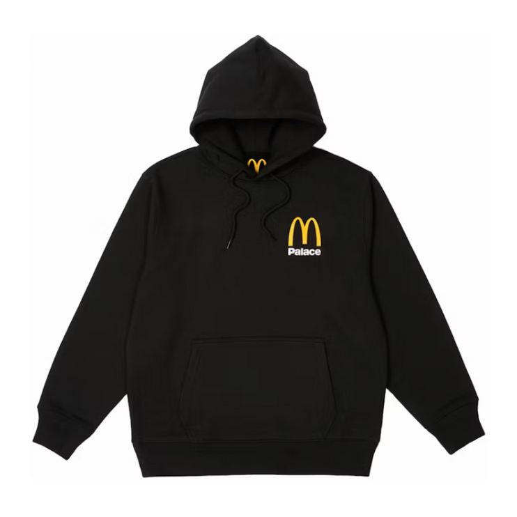 Palace Skateboards x McDonald's Logo Hood - Black