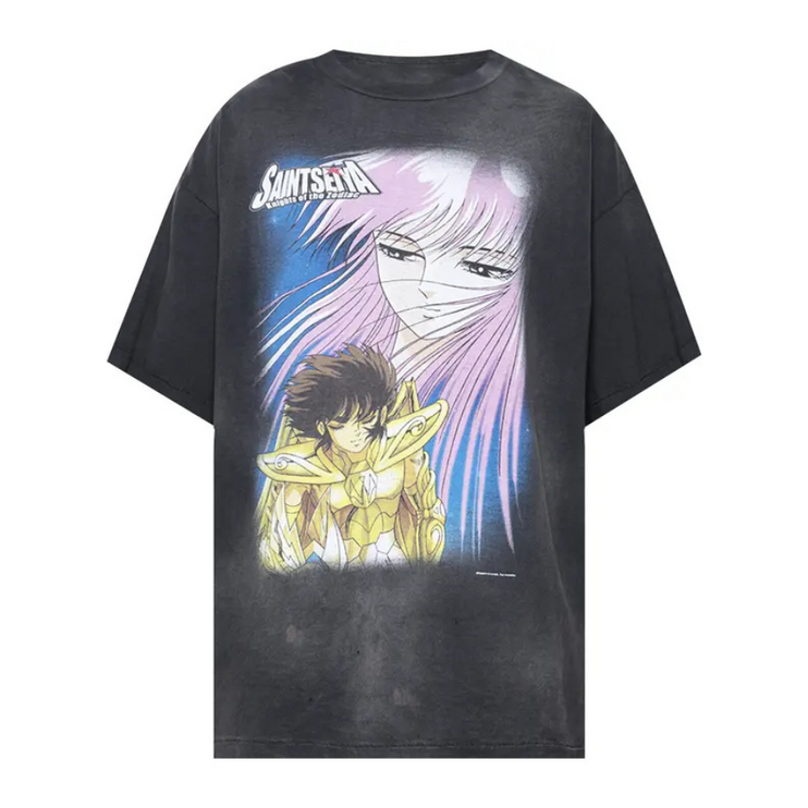 Saint Michael Seiya Short-Sleeve Tee 'Black'