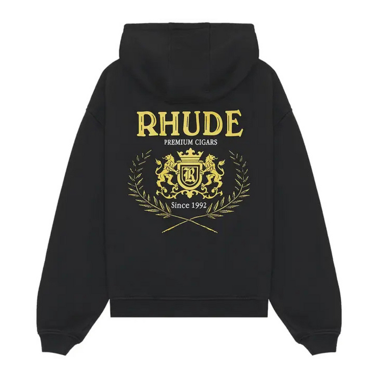 Rhude Cresta Hoodie 'Vintage Black'