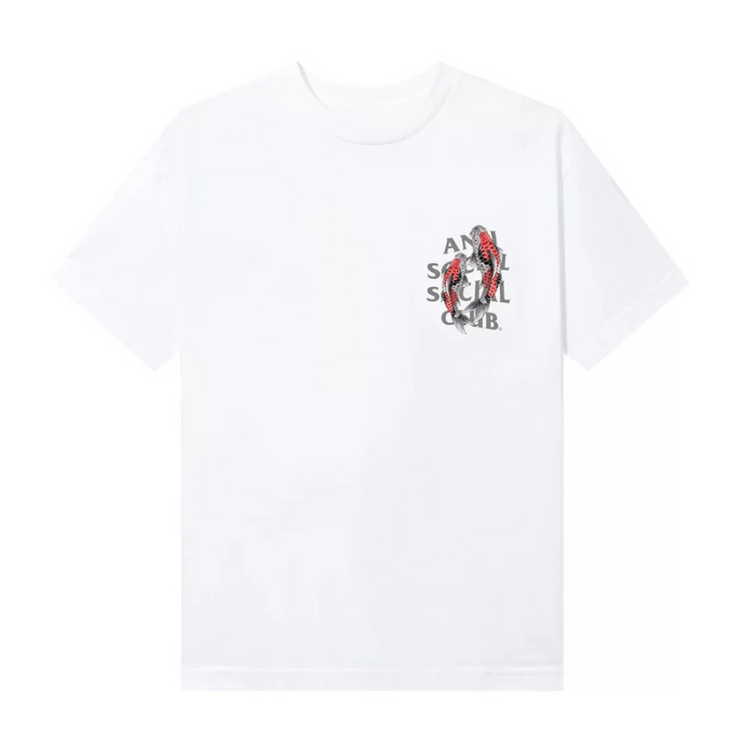 Anti Social Social Club Koi Garden Tee (3M Reflective) 'White'