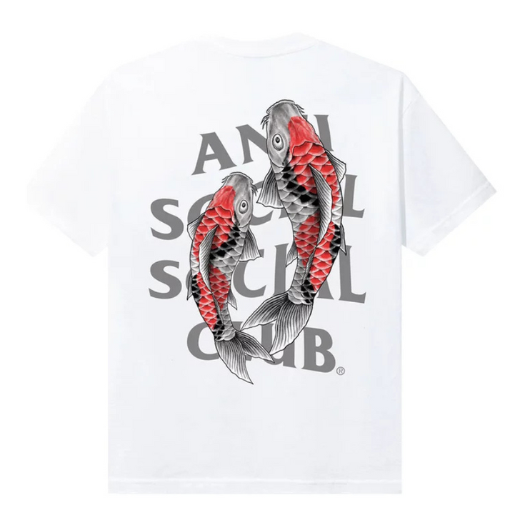 Anti Social Social Club Koi Garden Tee (3M Reflective) 'White'