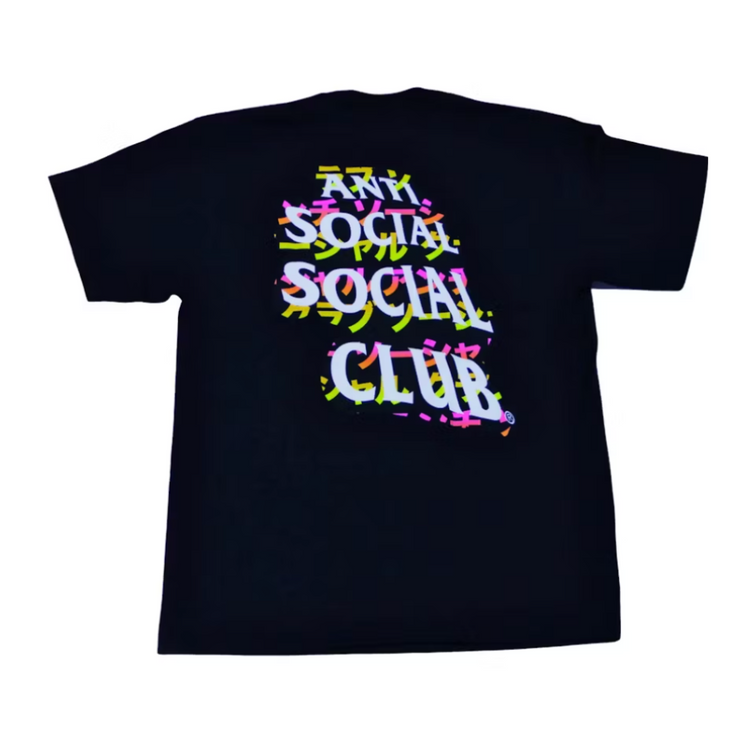 Anti Social Social Club Twisted Quickness Tee Black