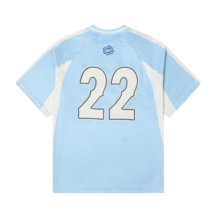 Broken Planet Football Jersey Light Blue