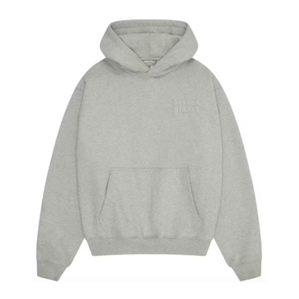 Broken Planet Basics Hoodie Heather Grey