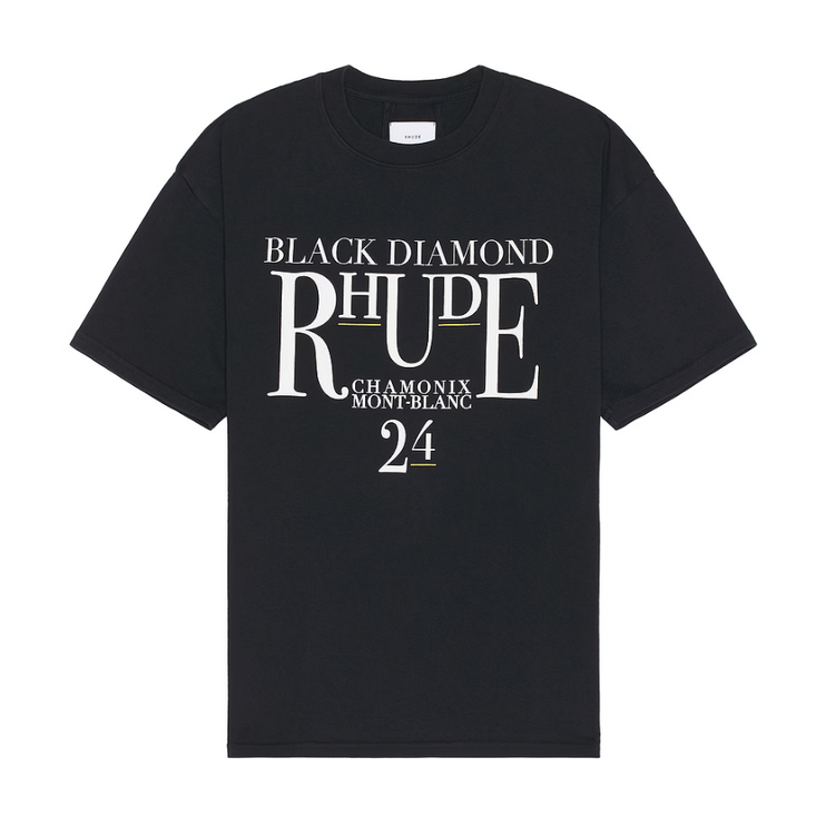 Rhude Black Diamond Tee 'Vintage Black'