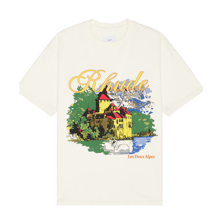 Rhude Chataeu Alpes Tee 'Vintage White'