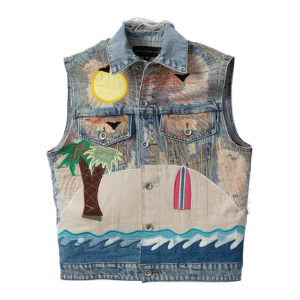 Who Decides War - Pale USA Seaboard Vest