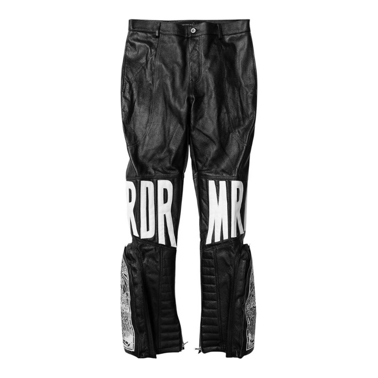 Who Decides War - MRDR Leather Pant