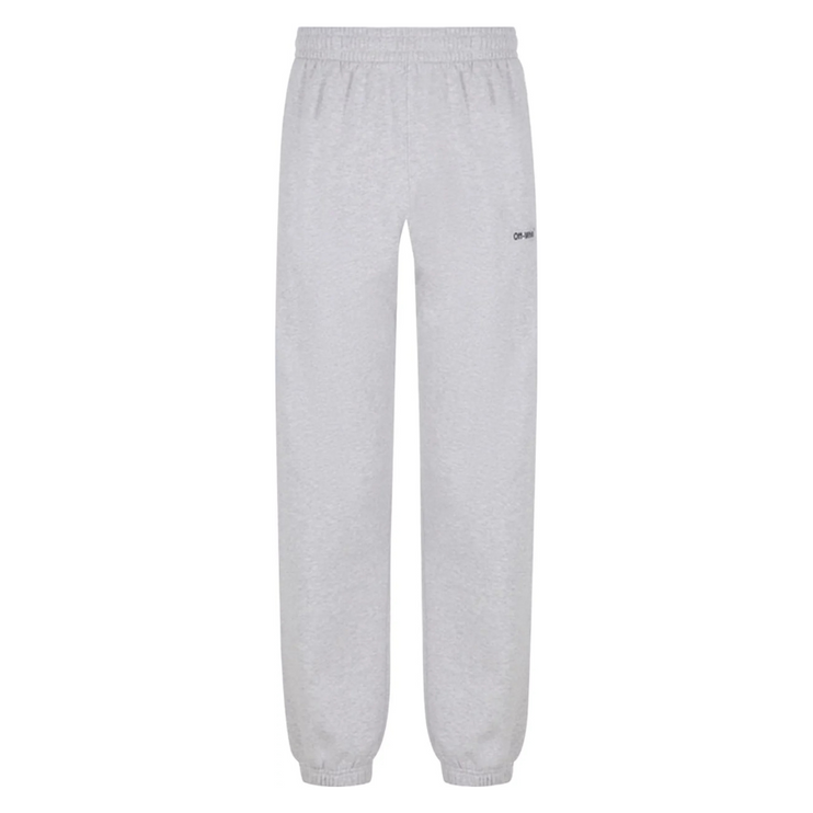 DIAG OUTLINE SLIM SWEATPANT - MELANGE/GREY