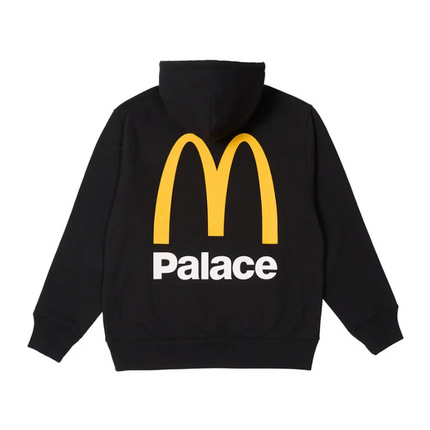 Palace Skateboards x McDonald's Logo Hood - Black